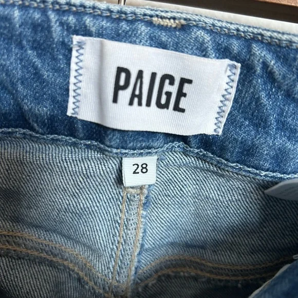 PAIGE Sasha Blue Denim Jeans - Picture 5 of 7